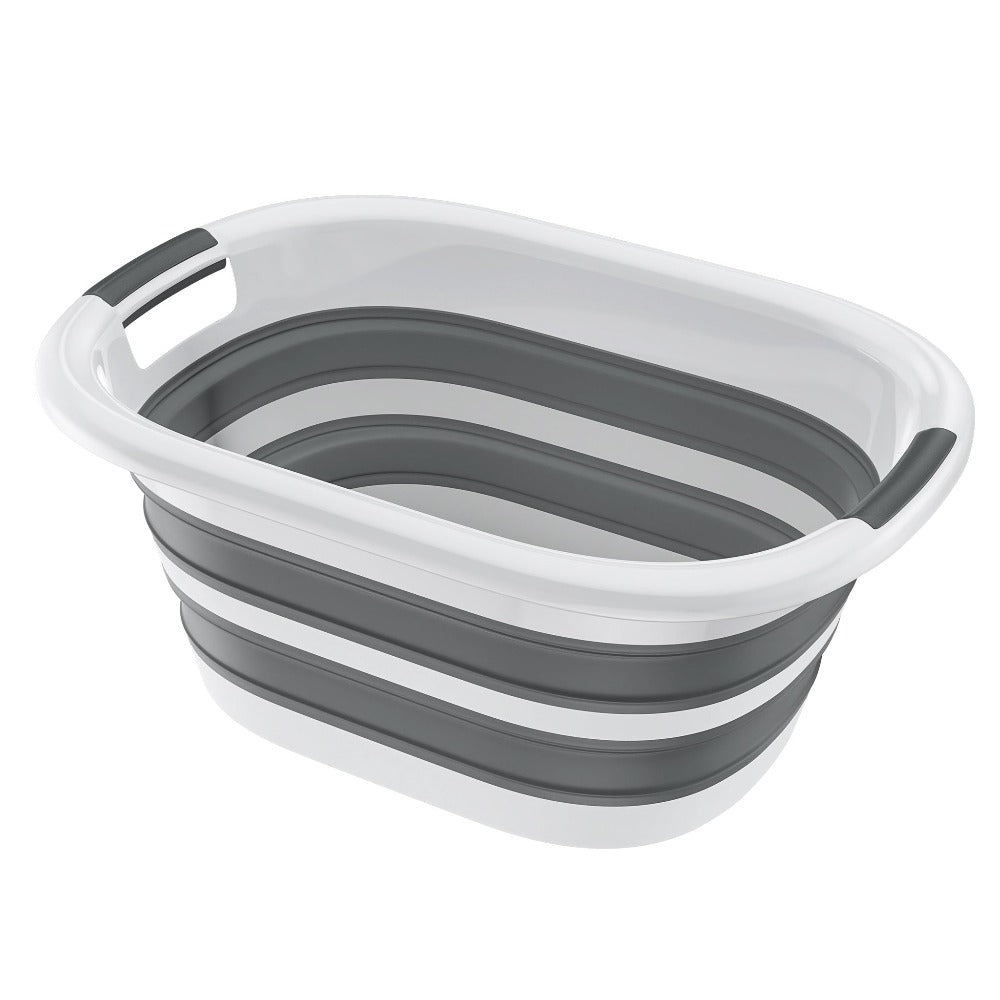 Cesto de ropa sucia plegable de 26L/40L - Cesta de almacenamiento de ropa portátil con asas, Cestos de lavandería