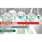 Fairy Platinum Plus All in One 160 Pastillas Lavavajillas, Pack Ahorro 2x1, en total 160 Capsulas, Limpieza Profunda y Extra Brillo, Fragancia Limon
