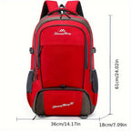 1pc Mochila de Viaje Multifuncional para Exteriores de Gran Capacidad de 80L para Hombres y Mujeres, Camping, Senderismo, Bolso de Hombro Doble