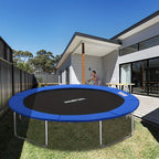 Borde de la cubierta del marco del trampolín, acolchado, diámetro 244 cm/305 cm/366 cm, juego de accesorios para trampolín con cubierta de resorte acolchada, resistente al desgarro y duradero.