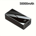 Batería externa de 50000 mAh para viajes camping y carga de emergencia | 50000 mAh