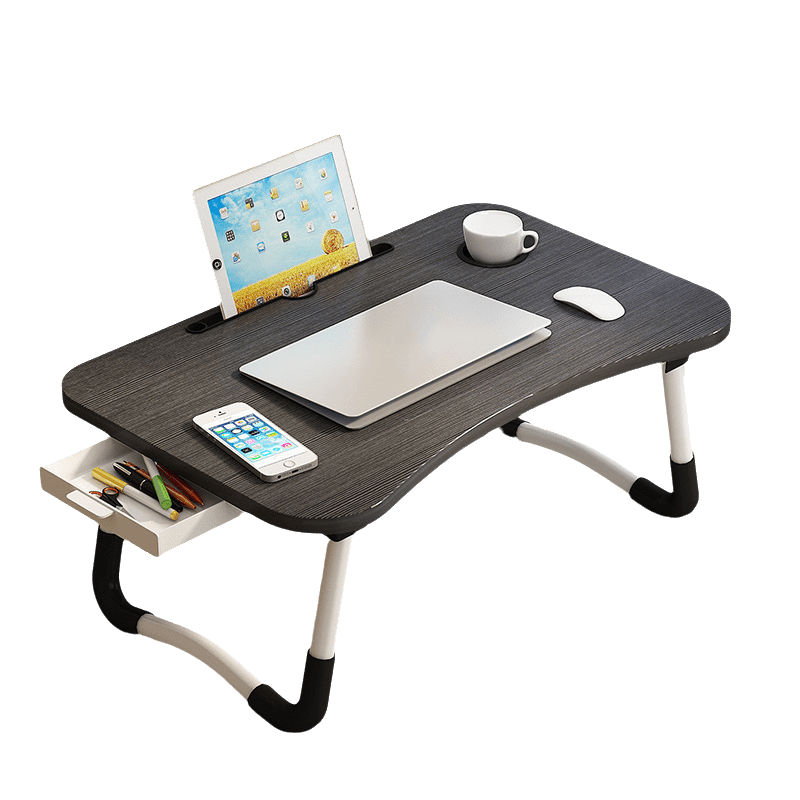 Mesa portátil plegable para cama y sofá plegable portátil | Portátil, desayuno y trabajo en casa