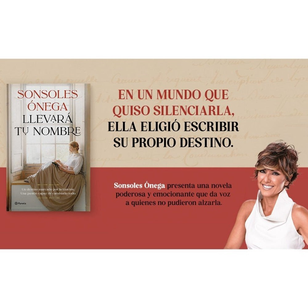 Llevará tu nombre (Autores Españoles e Iberoamericanos) Tapa dura