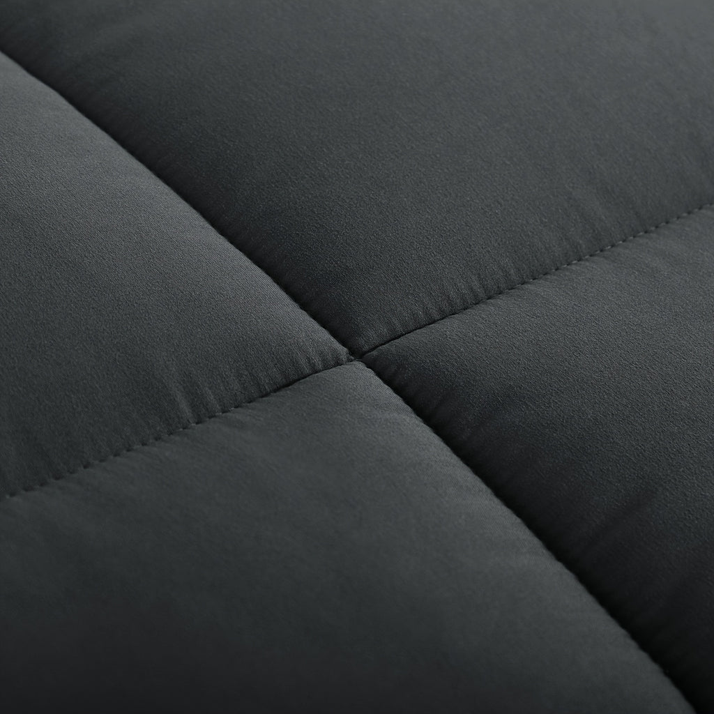 Juego de edredón de 2/3 piezas, edredón cómodo y ligero, edredón reversible con fundas de almohada de 80X80, relleno de 300GSM, suave y transpirable, adecuado para todas las estaciones, regalo de Navidad para la familia