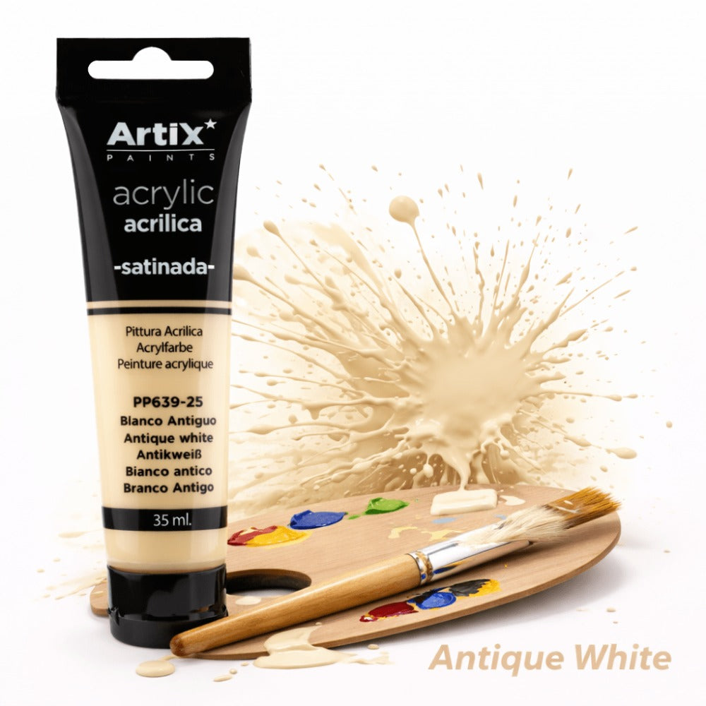 1x Pintura Acrílica 35ml, Colores Surtidos