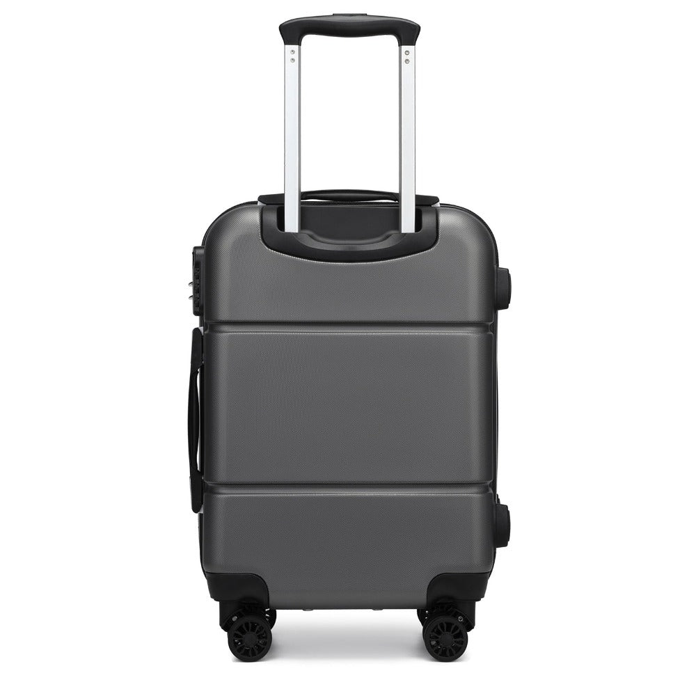 1 pieza de maleta de cabina de 20 pulgadas (55 cm) de ABS prémium con candado de combinación seguro para viajes sin esfuerzo, regreso a clases, regalo de vacaciones