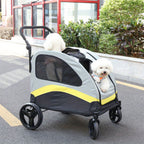 Cochecito plegable para perros para paseos y viajes con mascotas