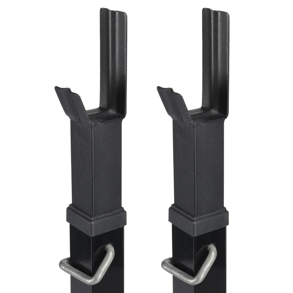 Costoffs Soporte Ajustable para Mancuernas, Estante para Barra, Rack de Levantamiento de Pesas de Metal con Capacidad de 250 kg, Soporte para Sentadillas