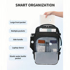 Mochila de Viaje de 30L para Debajo del Asiento con Compartimento para Laptop, Ideal para Avión y Uso Diario | Correas Acolchadas y Sistema de Organización, Equipaje de Mano Unisex, Regalo de Navidad