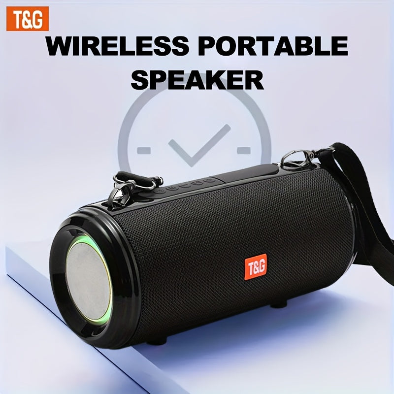 Altavoz Bluetooth | Altavoz sin varillas portátil TG537 - Sistema TWS, llamadas manos libres, reproducción USB, ideal para camping y viajes