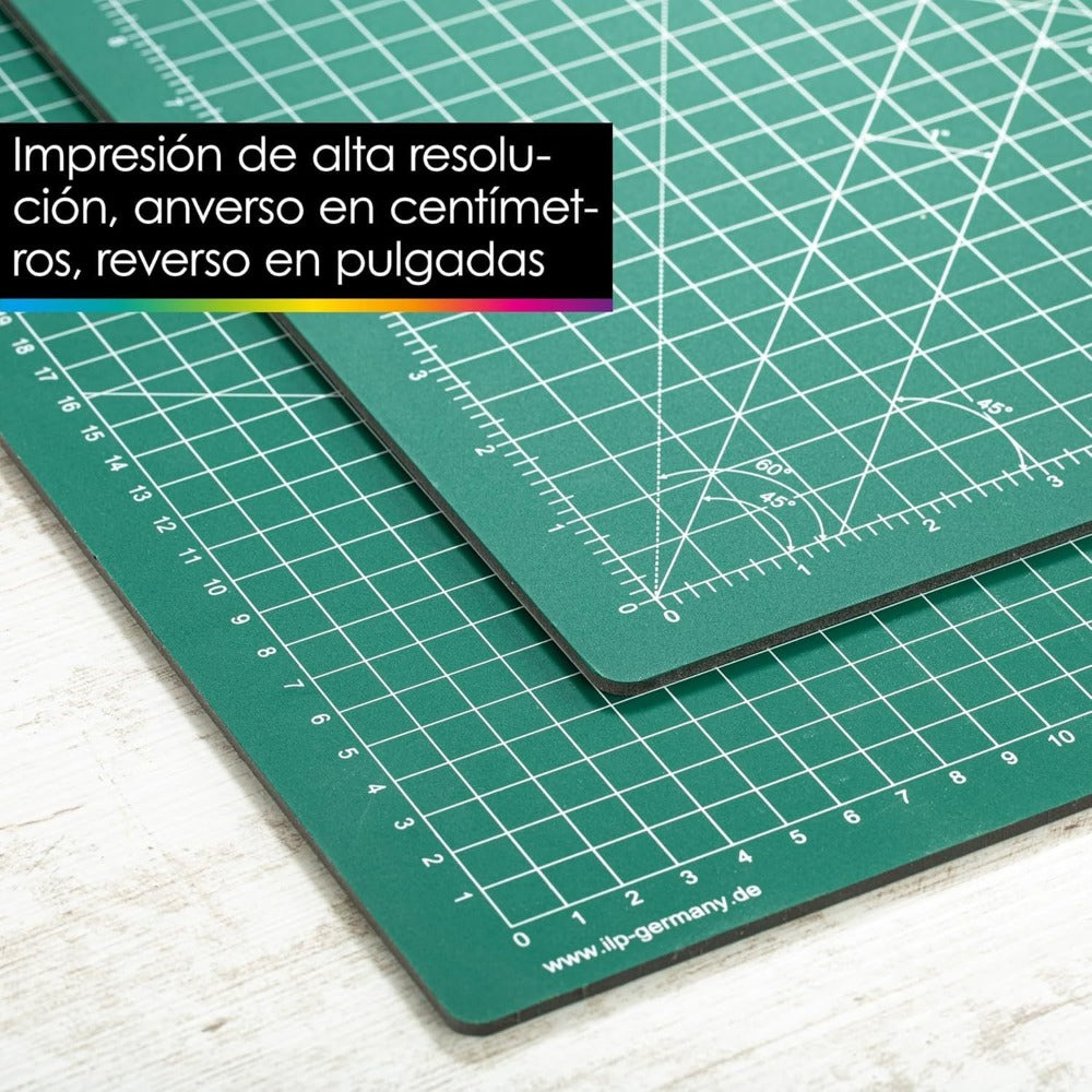 Tabla de corte doble cara / base para patchwork, manualidades, bricolaje, costura, alfombrilla de corte autorregenerable / base de corte Autocicatricante A1/A2/A3