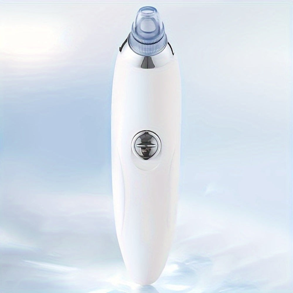 Medidor de belleza GENAI para limpieza de puntos negros - Limpiador portátil de poros faciales con 4 sondas, limpieza suave y segura para hombres y mujeres, funciona con pilas (pilas no incluidas)