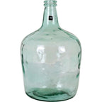 LILI HOME Damajuana Jarrón Garrafa de Vidrio Reciclado – Estilo Mediterráneo Artesanal desde 4L hasta 16L Un objeto atemporal que une diseño, sostenibilidad y calidez. Cada pieza es única, soplada a mano con un acabado que conserva la belleza natural del