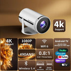 Proyector | Proyector Mini de Cine en Casa 2026, Sistema Android 11.0, Proyector 4K con WIFI 6 y BT 5.2, Decodificación 4K, Resolución Nativa