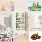 Librerías y estanterías | 1pc Estante Organizador de Libros con Estanterías para Almacenar Libros, Pino E1 MDF, Sala de Juegos o Sala de