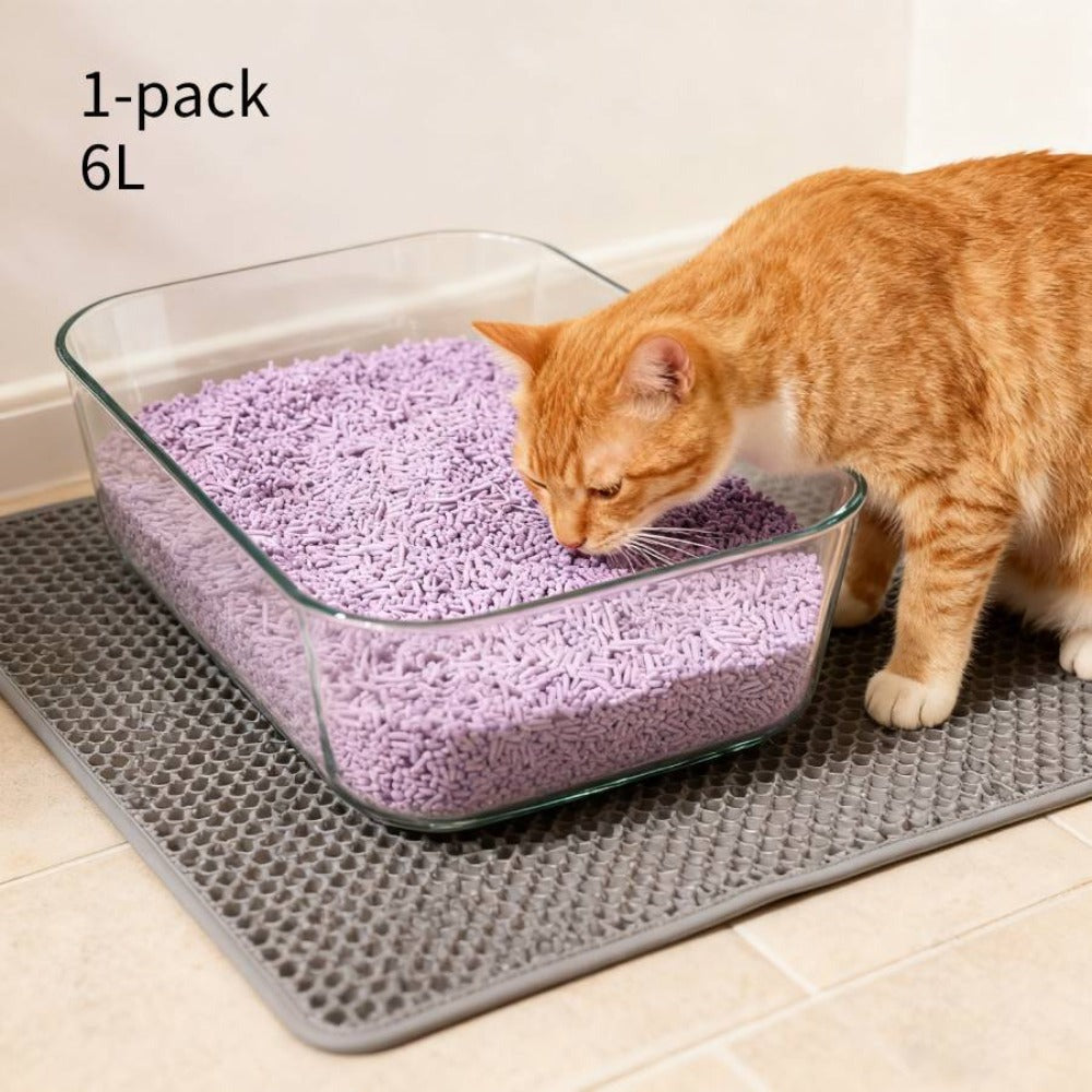 La arena para gatos se aglomera en segundos Arena para gatos para plantas Arena para gatos desodorizante, libre de polvo y sin mezclar Suministros para mascotas fáciles de almacenar