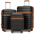 Maleta KONO Disponible en Tamaños de 20 Pulgadas, 24 Pulgadas y 28 Pulgadas, Fabricada con una Mezcla de ABS y Policarbonato. Este Trolley de Carro Rígido Está Equipado con Cuatro Ruedas y un Cerradura TSA, lo que lo Hace Ideal para Uso en la Cabina y Via