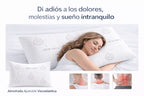 COMFORT SLEEP | Almohada Viscoelástica Aloe Vera con núcleo ajustable y funda transpirable para cuello y descanso diario – Almohada viscoelástica made in Spain para dormir de lado, boca arriba o boca abajo