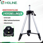1 Juego de Nivel Láser de 16 Líneas con Nivelación Automática, Herramienta de Nivel Láser de Línea Cruzada Verde 4D de 4x360°, Trípode como Accesorio Opcional, Para Construcción y Colgar Cuadros