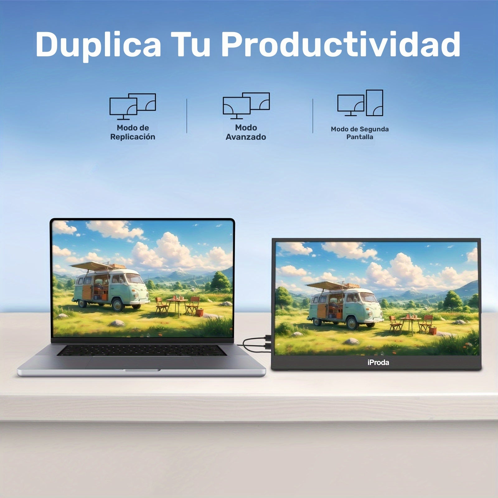 Monitor Full HD para ordenador y gaming portátil | Trabajo, juegos y segunda pantalla