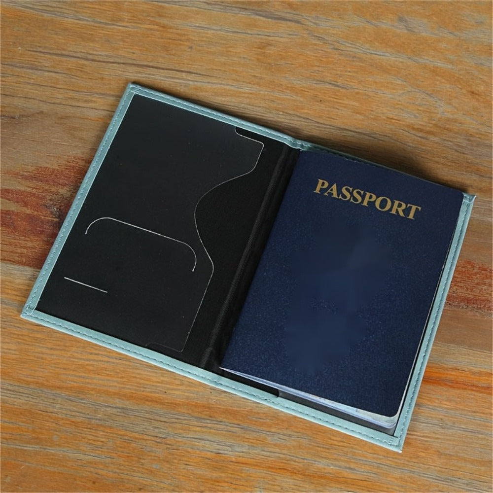 Un Portapassport Minimalista, Estuche para Documentos y Protector de Pasaporte