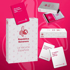 Juego de Mesa La Vacuna Española - REPUBLICA BANANERA – Cartas Divertidas para Adultos y Amigos | Humor, Estrategia y Risas Garantizadas en Fiestas