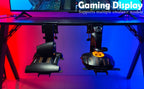 Soporte de escritorio HOTAS para simulación 2 piezas | Simulador de vuelo, gaming y escritorio