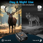 Gafas de visión nocturna para adultos, binoculares 1080P con cámara, gafas infrarrojas para cazador, dispositivos tecnológicos geniales para acampada/náutica, regalo de electrónica digital, regalos de caza para hombre/papá/esposo