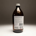 Botella de Vidrio de Plata Coloidal 500ml, Solución Líquida de Plata Nano 25 ppm Ag25