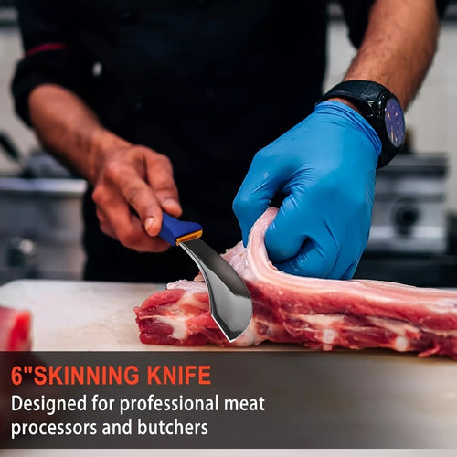 4 Piezas Cuchillo de Cocina, Cuchillo de Filetear, Utensilios de Cocina, Accesorios y Gadgets de Cocina, Cuchillo de Chef, Cuchillo de Frutas, Cuchillo de Carnicero de Acero Inoxidable, Cuchillo Profesional Afilado para Cocinar Carne, Cuchillo de Cocina p
