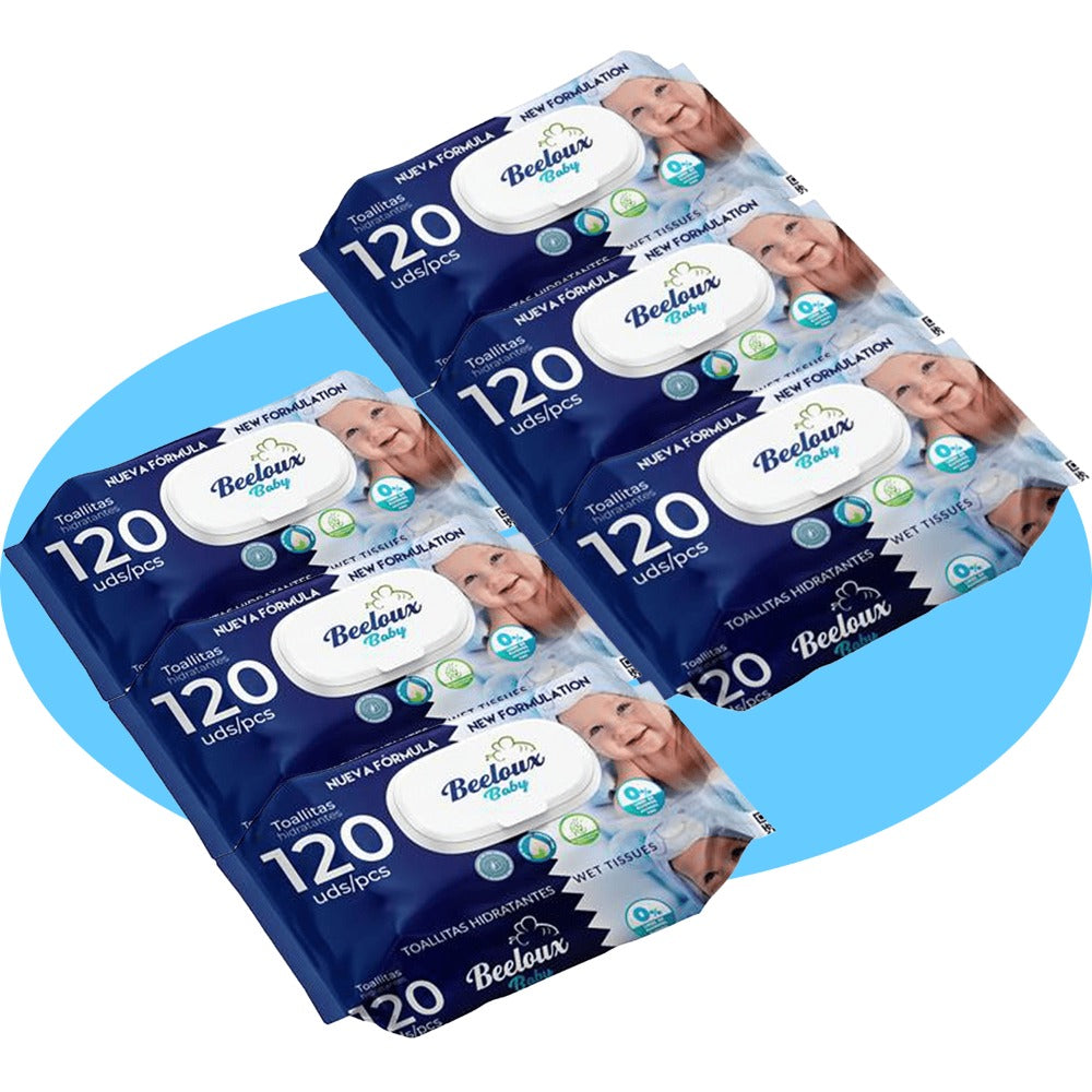Toallitas Húmedas, Cuidado e Hidratación Profunda, Fibras Ultrasuaves ideales para Piel Sensible, Perfume Fresco, Packs de 3/6/9/12 Unidades, 360/720/1080/1440 Toallitas - Bestline