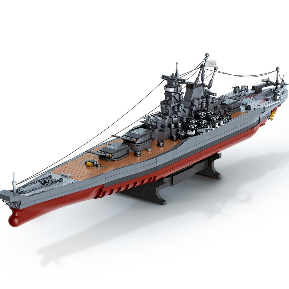 2569 piezas, Set de bloques de construcción de barcos 1:300, la mejor decoración para el estante de colección de barcos de navegación MOC, el mejor regalo para amigos que aman los barcos y les gusta construir bloques de construcción, M7001