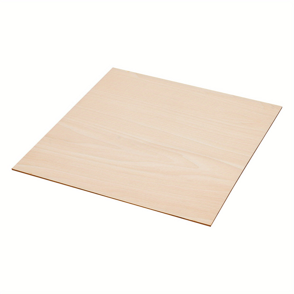 Paquete de 30 paneles de contrachapado, 300 x 300 x 3 mm, madera de tilo engrosada para manualidades, contrachapado para proyectos láser, manualidades de bricolaje, maquetas, pintura, cuadros grabados