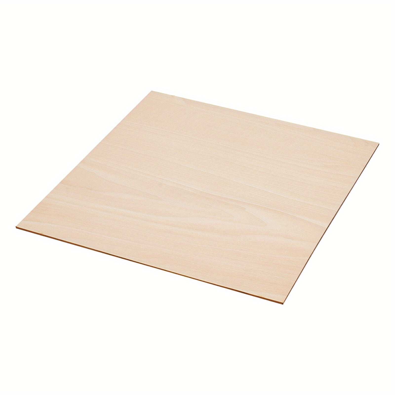 Paquete de 30 paneles de contrachapado, 300 x 300 x 3 mm, madera de tilo engrosada para manualidades, contrachapado para proyectos láser, manualidades de bricolaje, maquetas, pintura, cuadros grabados