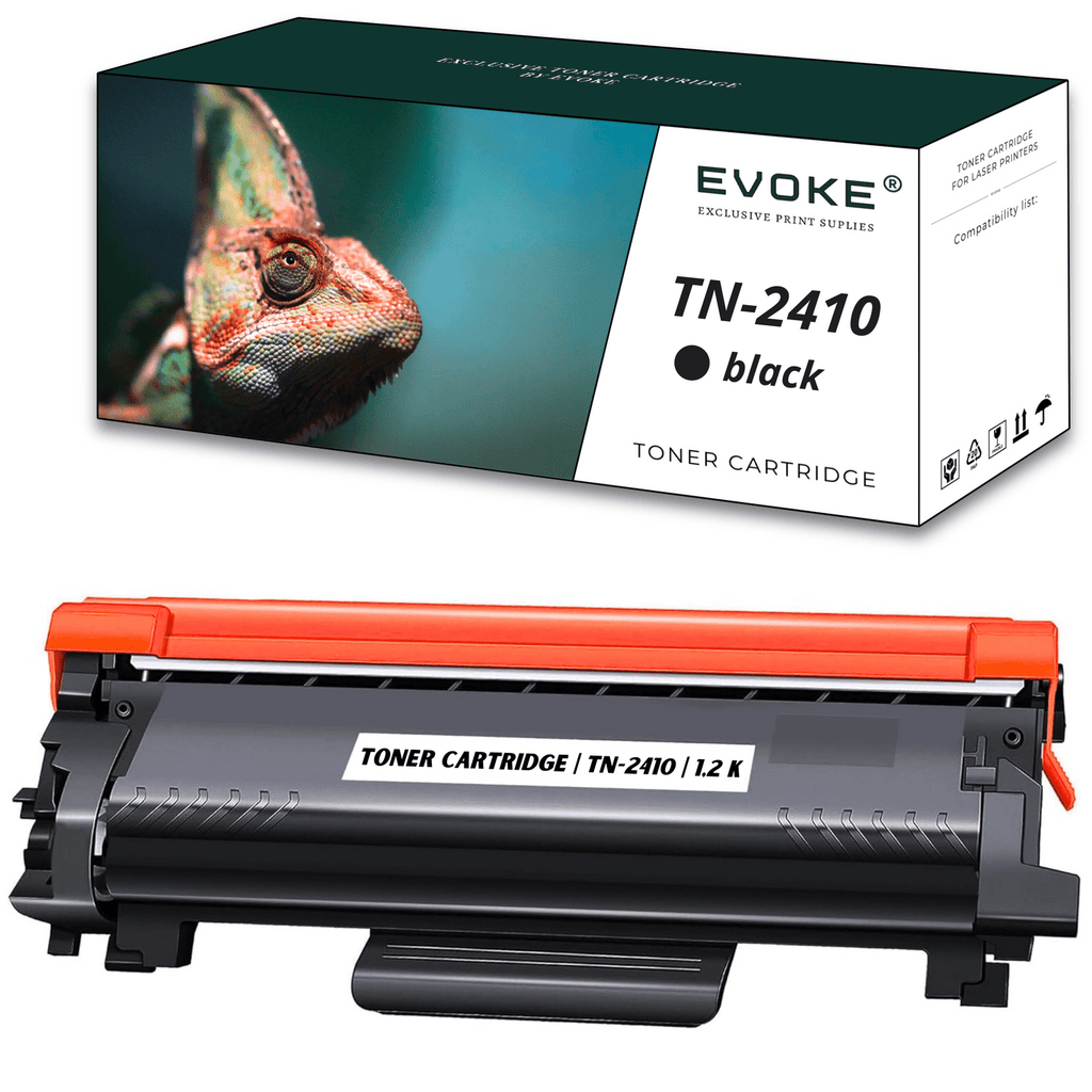 Cartucho de tóner compatible para Brother L2310D, L2350DW, L2530DW, L2710, L2750DW, TN2410 - 1200 páginas, cartucho de tinta negra, cartucho de tóner de repuesto XL para Brother HL2310D, L2350DW, L2370DN, L2372DN, DCP2510D, L2530DW, L2550DN, MFC2710DN, L2