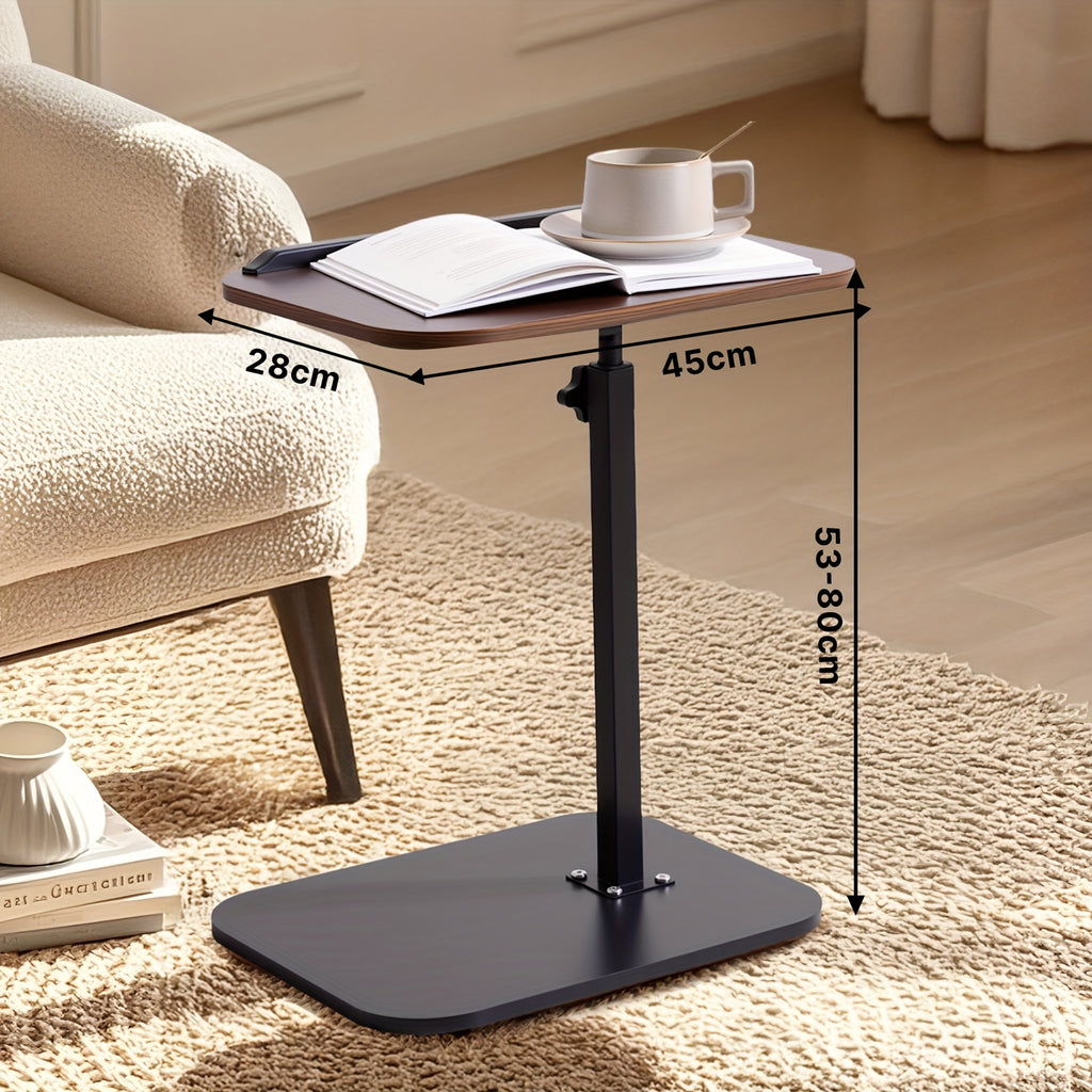 Escritorios | Mesa de oficina, estación de trabajo para computadora, mesa de oficina ajustable en forma de C con giro de 360°, estación de