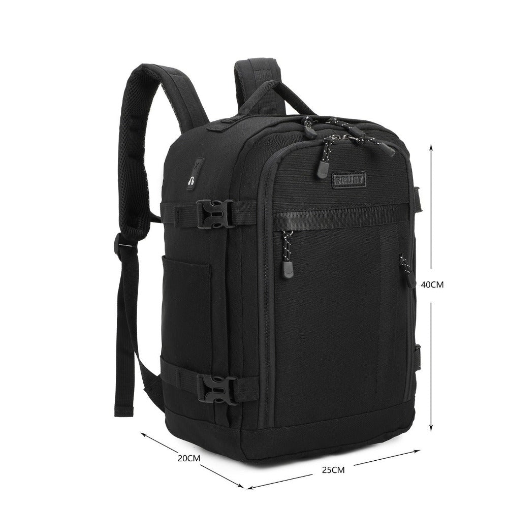 Mochila de cabina 40 x 20 x 25 cm (20 L) | Mochila ideal para viajes en avión | Mochila de cabina para hombre y mujer para el trabajo, viajes, senderismo y escuela