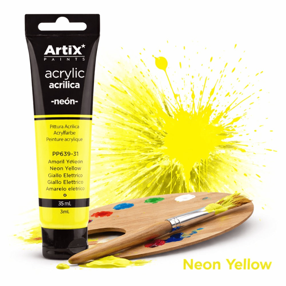 1x Pintura Acrílica 35ml, Colores Surtidos
