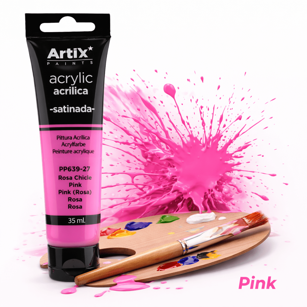 1x Pintura Acrílica 35ml, Colores Surtidos