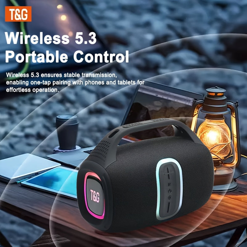 Altavoz Bluetooth para música en casa y al aire libre | 24W y 3600mAh