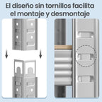 Estantería Multifuncional de 5 Capas | Estantería multifuncional de 5 pisos | adecuada para cocina, garaje, almacén o supermercado (1 o 2 unidades) | tamaño: 180x90x40 cm | convertible en mesa de trabajo | cubo de fibra de densidad media | muy adecuado pa