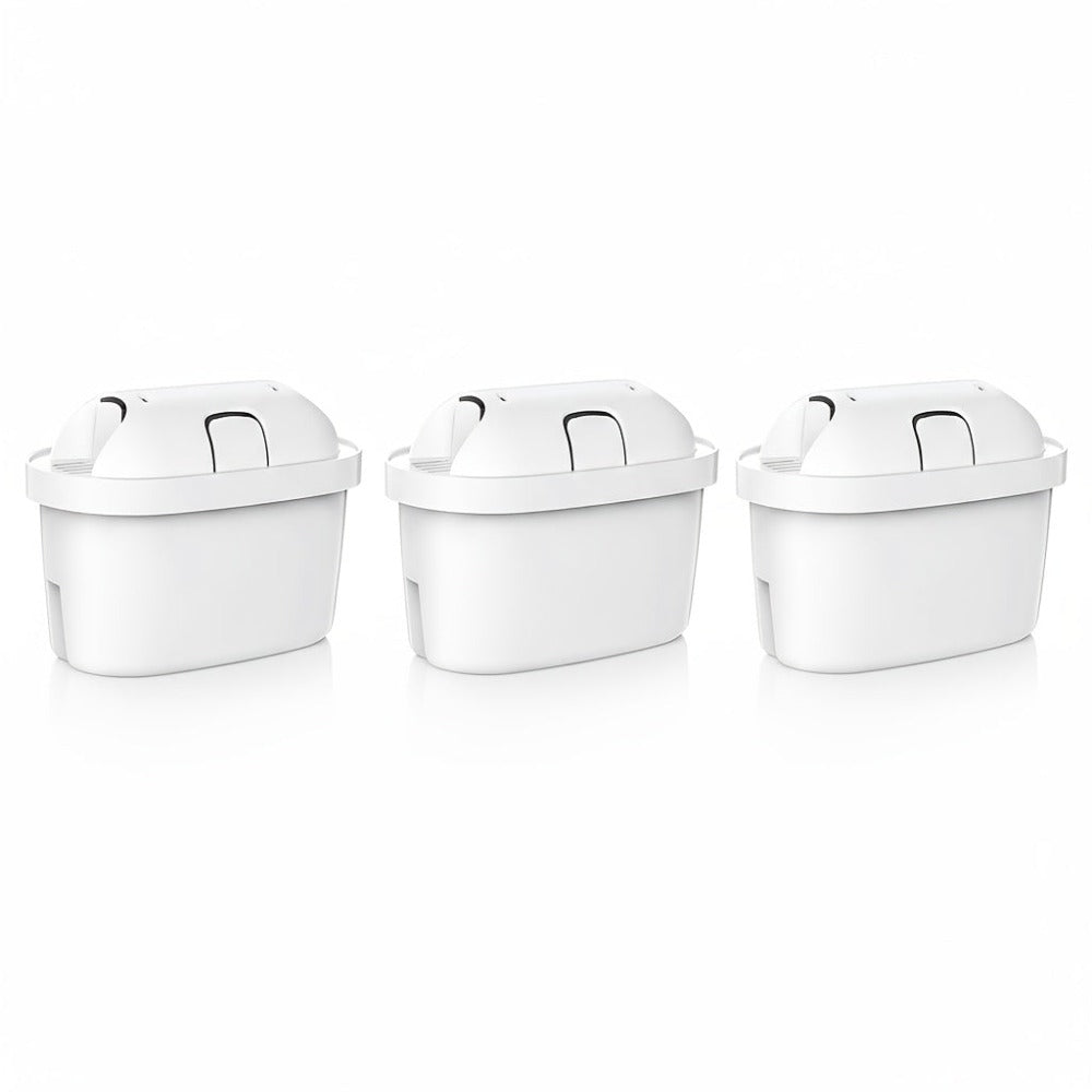 Paquete de 6 cartuchos de filtro de agua para jarra con filtro de agua B, jarra y hervidor con filtro de agua - Elemento filtrante de carbón activado para uso doméstico y exterior, reduce el cloro, la cal y las impurezas para un gran sabor