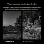 Gafas de Visión Nocturna con Cámara de Zoom Digital 10X, Telescopio de Visión Nocturna Infrarroja de 800m en Completa Oscuridad, Pantalla Grande de 2.8", Carga USB, Ideal para Observación de Vida Silvestre, Camping, Viajes y Monitoreo de Granjas, Equipo p