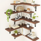 3 piezas/5 piezas de estantes flotantes, estantes de pared con soporte de acero reforzado, una sola capa que puede soportar 18 kg, fácil de instalar, estante colgante adecuado para cocina/baño/sala de estar/dormitorio