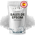Sales de Epsom para Baño y Pediluvio 500g, Sulfato de Magnesio de Alta Pureza, Disolución Rápida, Ideal para Bañera, Spa en Casa, Cuidado Personal y Rutina de Bienestar Diario