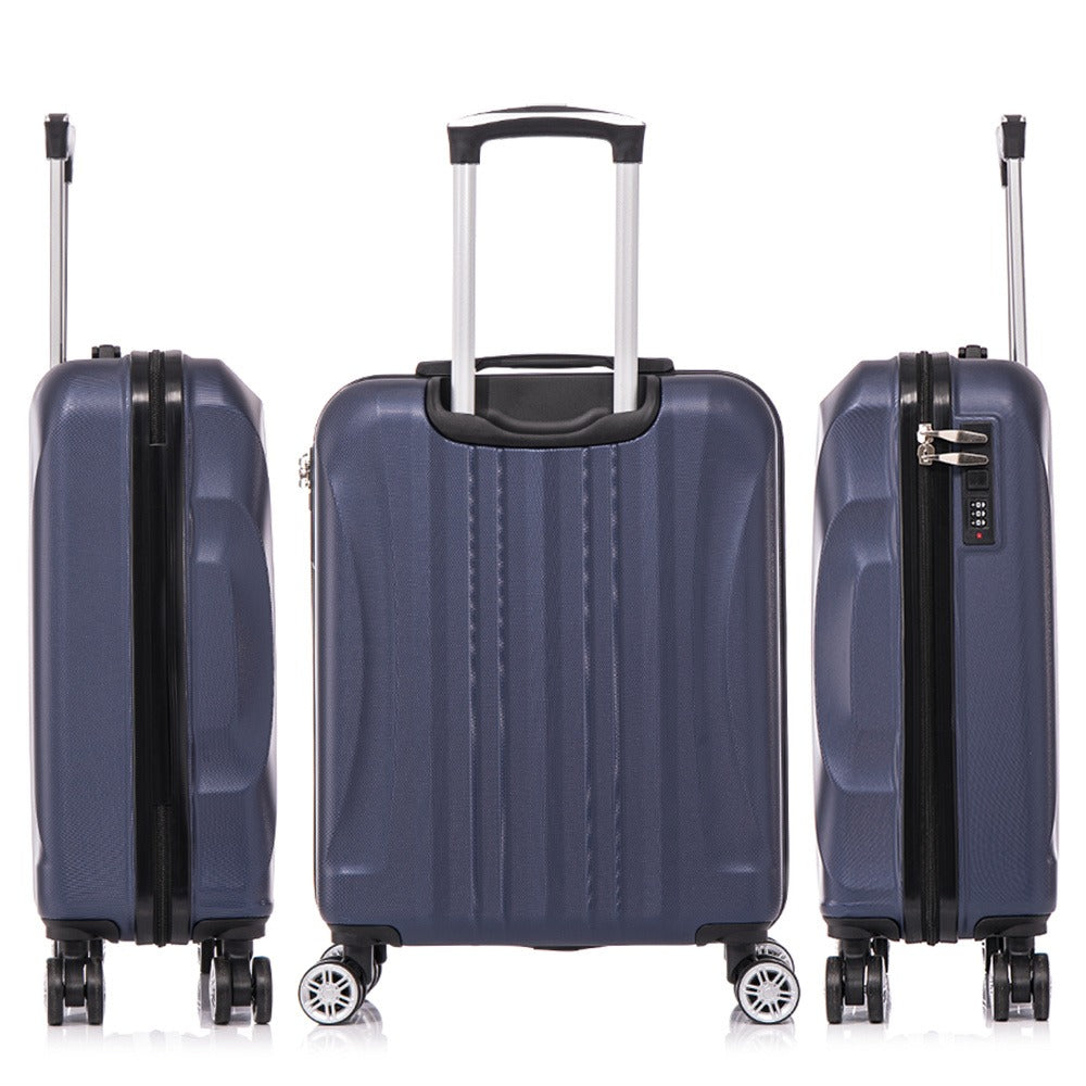 Maleta Cabina ABS 55x40x20cm (44L)- 20 Pulgadas - Negro/Azul/RosaDorado/Plateado/Amarillo/Rojo/Turquesa/Verde/Menta/Morada
