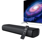 Barra de sonido con subwoofer, barra de sonido para Smart TV, minibarras de sonido con conexión ARC/óptica/AUX/inalámbrica, sistema de sonido envolvente para TV/PC/juegos/proyectores con control remoto por infrarrojos