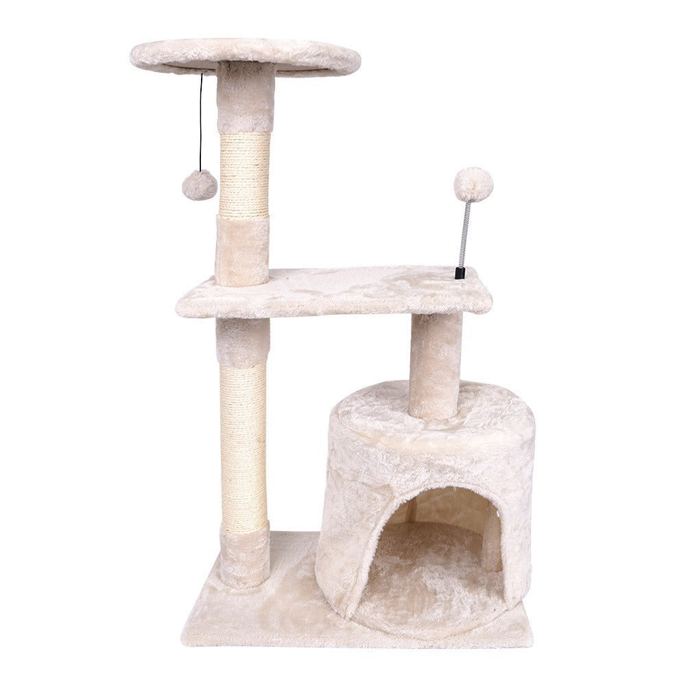Arobol rascador para Gatos Rascador para Gato Postes rascador para Gatos Grande 105x40x40cm Varias Niveles