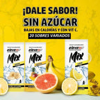 BEBIDAS MIX de ELEVEN FIT, 20 Sobres de Sabores Variados SIN AZÚCAR, Bebidas Instantáneas, 9g x 20 Sobres