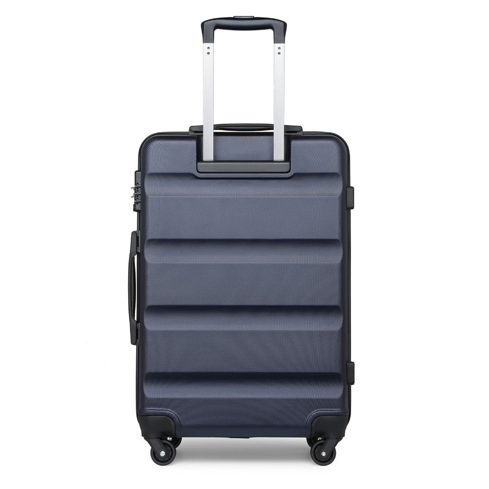 1 Maleta Mediana de 66x45x26cm con Carcasa Dura de ABS, Equipaje de Mano, Maleta de Viaje con Ruedas Giratorias 4 en Dirección Diversa y Candado TSA, Regalo de Regreso a Clases y Vacaciones